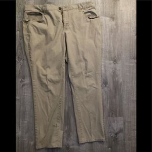 Faded Glory Women’s khaki jeans. Size 22